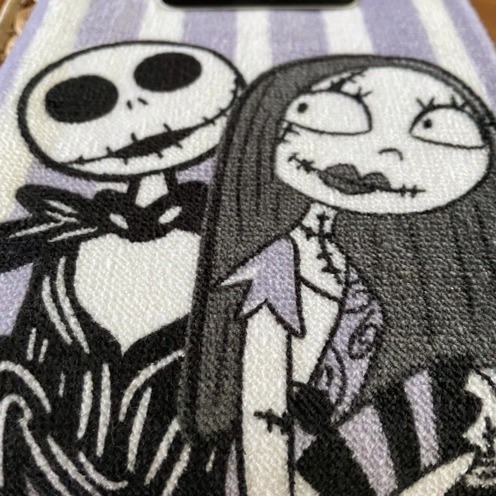 Disney: Nightmare Before Christmas  purple striped Kitchen towel